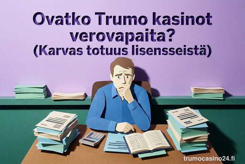 Ovatko Trumo kasinot verovapaita? (Karvas totuus lisensseistä)